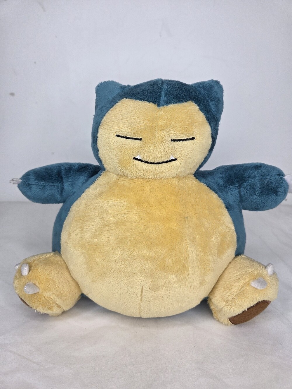 Pokemon By Tomy Snorlax Pokemon Stuffed Toy - Blue & Cream Kids Plush